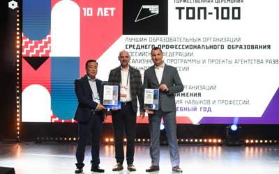 Благодаря нашему ЦМИТ Школа №2072 вошла в топ-100 образовательных организаций юниорского движения «Молодые профессионалы» в России